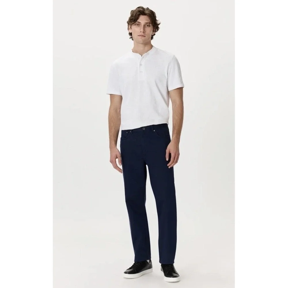 Quince Comfort Stretch Traveler 5-Pocket Pants - Straight Deep Navy 32X30